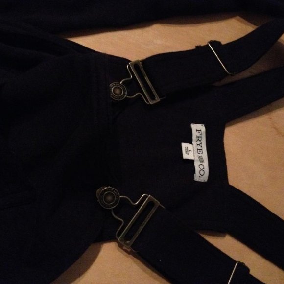 Frye&Co Navy Cotton Overalls - Picture 8 of 8
